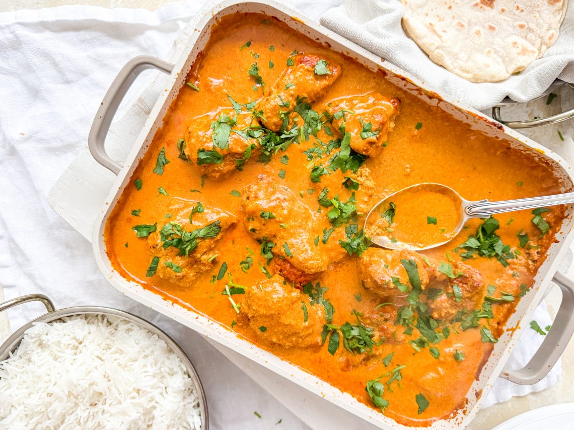 Photograph of John Watts' One-pan Butter Chicken