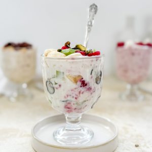 Photograph of Mam’s Fruity Yoghurt with Nuts and Seeds