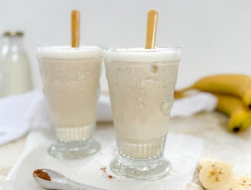 Photograph of Sian's Healthy Banana Milkshakes