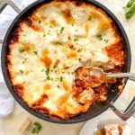 Quick Lasagne with a Creamy Mascarpone Topping