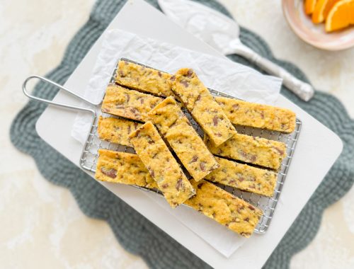 Photograph of Chocolate Orange Shortbread